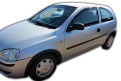 HEKO Deflektory / ofuky okien pre Opel Corsa C 3D 2000-2006 2ks predne