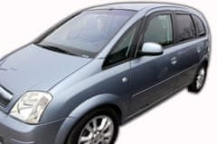 HEKO Deflektory / ofuky okien pre Opel Meriva 5D 2003-2010 4ks predne+zadne