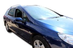 HEKO Deflektory / ofuky okien pre Peugeot 407 4D 2004-2011 2ks predne