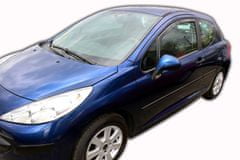 HEKO Deflektory / ofuky okien pre Peugeot 207 3D 2006-2012 2ks predne