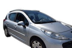 HEKO Deflektory / ofuky okien pre Peugeot 207 5D SW/KOMBI 2007-2012 4ks predne+zadne