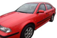 HEKO Deflektory / ofuky okien pre Skoda Octavia I 4D SEDAN 1996-2003 4ks predne+zadne