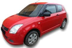 HEKO Deflektory / ofuky okien pre Suzuki Swift 3D 2005-2010 2ks predne