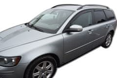 HEKO Deflektory / ofuky okien pre Volvo V50 5D 2004-2012 4ks predne+zadne