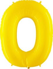 Grabo Nafukovací balónik číslo 0 žltý 102 cm extra veľký