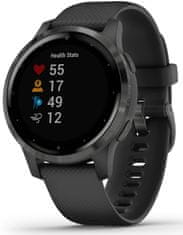 Garmin vivoactive 4S PVD, Black/Slate - zánovné