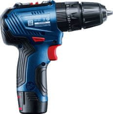 BOSCH Professional Aku kombinovaný skrutkovač GSB 12V-30, 2 akumulátory + príslušenstvo (0.601.9G9.101)