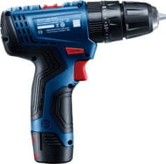 BOSCH Professional Aku kombinovaný skrutkovač GSB 120-LI, 2 akumulátory + príslušenstvo (0.601.9G8.102)