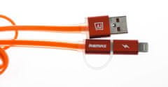 REMAX AA-1147 AURORA 2in1 USB CABLE oranžový