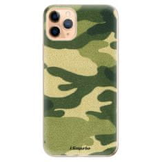 iSaprio Silikónové puzdro - Green Camuflage 01 pre Apple iPhone 11 Pro Max