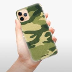 iSaprio Silikónové puzdro - Green Camuflage 01 pre Apple iPhone 11 Pro Max