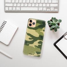 iSaprio Silikónové puzdro - Green Camuflage 01 pre Apple iPhone 11 Pro Max