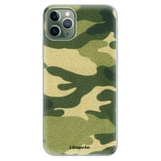 iSaprio Silikónové puzdro - Green Camuflage 01 pre Apple iPhone 11 Pro Max