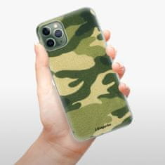 iSaprio Silikónové puzdro - Green Camuflage 01 pre Apple iPhone 11 Pro Max