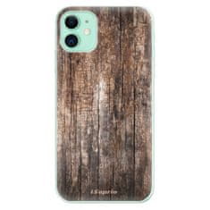 iSaprio Silikónové puzdro - Wood 11 pre Apple iPhone 11