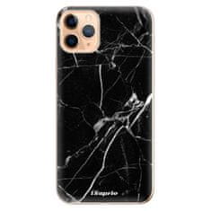 iSaprio Silikónové puzdro - Black Marble 18 pre Apple iPhone 11 Pro Max