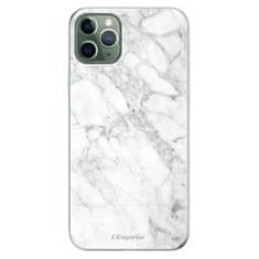 iSaprio Silikónové puzdro - SilverMarble 14 pre Apple iPhone 11 Pro Max