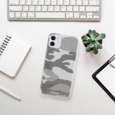 iSaprio Silikónové puzdro - Gray Camuflage 02 pre Apple iPhone 11