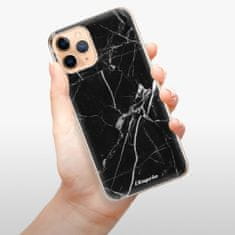 iSaprio Silikónové puzdro - Black Marble 18 pre Apple iPhone 11 Pro