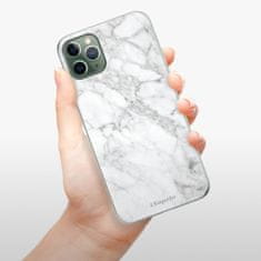 iSaprio Silikónové puzdro - SilverMarble 14 pre Apple iPhone 11 Pro Max