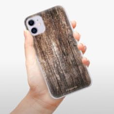 iSaprio Silikónové puzdro - Wood 11 pre Apple iPhone 11