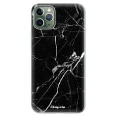 iSaprio Silikónové puzdro - Black Marble 18 pre Apple iPhone 11 Pro Max