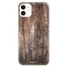 iSaprio Silikónové puzdro - Wood 11 pre Apple iPhone 11