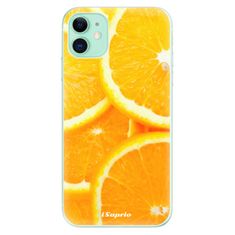 iSaprio Silikónové puzdro - Orange 10 pre Apple iPhone 11