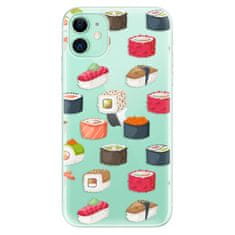 iSaprio Silikónové puzdro - Sushi Pattern pre Apple iPhone 11