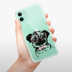 iSaprio Silikónové puzdro - The Pug pre Apple iPhone 11