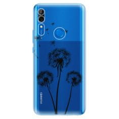 iSaprio Silikónové puzdro - Three Dandelions - black pre Huawei P Smart Z