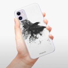 iSaprio Silikónové puzdro - Dark Bird 01 pre Apple iPhone 11