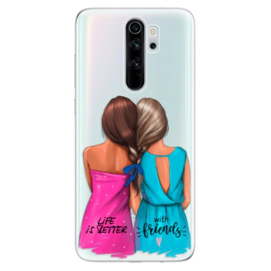 iSaprio Silikónové puzdro - Best Friends pre Xiaomi Redmi Note 8 Pro