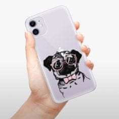 iSaprio Silikónové puzdro - The Pug pre Apple iPhone 11