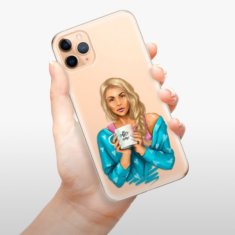 iSaprio Silikónové puzdro - Coffe Now - Blond pre Apple iPhone 11 Pro Max