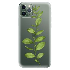 iSaprio Silikónové puzdro - Green Plant 01 pre Apple iPhone 11 Pro Max