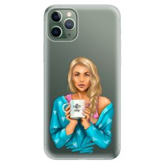 iSaprio Silikónové puzdro - Coffe Now - Blond pre Apple iPhone 11 Pro Max