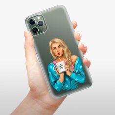 iSaprio Silikónové puzdro - Coffe Now - Blond pre Apple iPhone 11 Pro Max