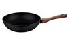 Berlingerhaus Panvica WOK s mramorovým povrchom 28 cm EBONY Line Rosewood