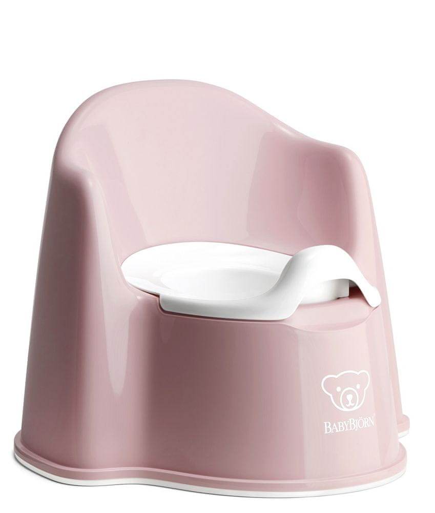 Babybjörn BB nočník kresielko Powder Pink/White