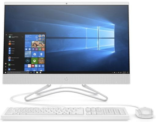 Domáci, kancelársky počítač All-in-One HP 24-f1004nc AiO klávesnica monitor myš počítač v jednom