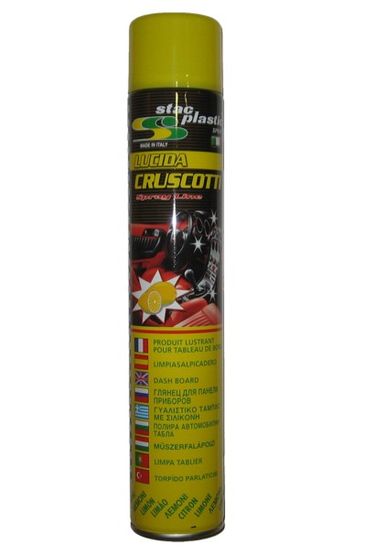 Stac Plastic Cockpit spray 750 ml Citrón