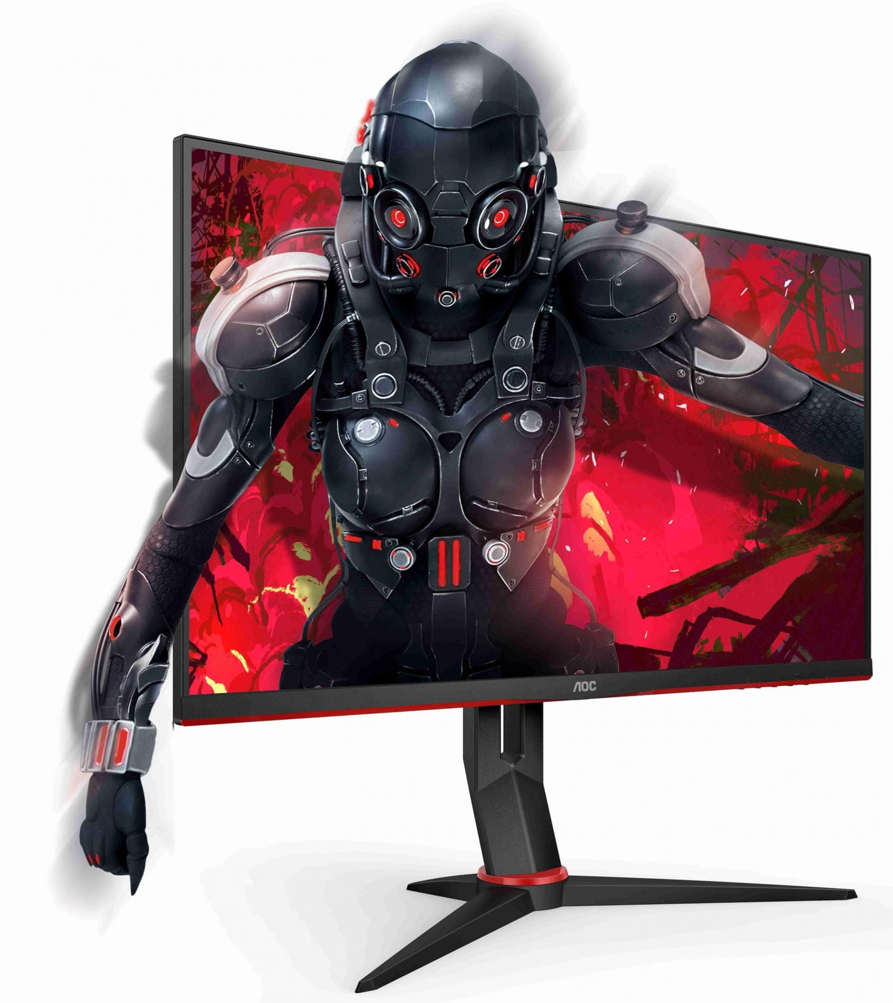 herný monitor AOC 24G2U5 (24G2U5/BK) 24 palcov freesync 1 ms