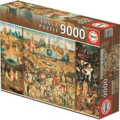 shumee Puzzle 9000 dielikov Záhrada pozemských rozkoší - EDUCA