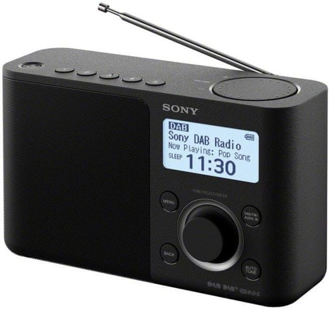 SONY XDR-S61DB, čierna