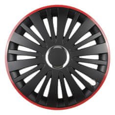 Leoplast Kryty kolies FALCON 14 "RCC Black / Mat / Red