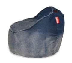 Beanbag Sedací vak Jeans Chair blue