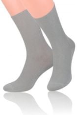 Amiatex Pánske ponožky 018 grey, šedá, 39/42