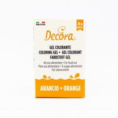 Decora Gélová farba oranžová 28 g