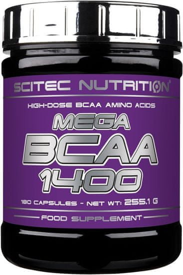 Scitec Nutrition Mega BCAA 1400 180 kapsúl